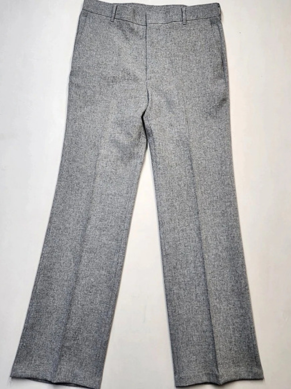 Vintage 70s 80s Levis Action Slacks Mens 34x32 Gray Heather Sta Prest Talon USA